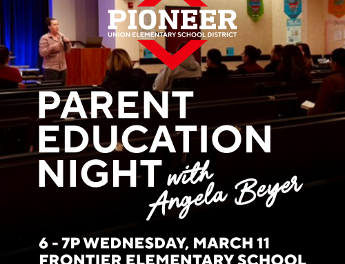 Parent Education Night, Wednesday, March 11, 2026