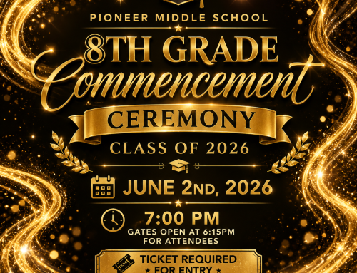8th Grade Commencement Ceremony – Tuesday June 2nd – 7:00pm
