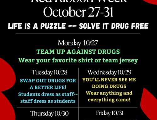 Red Ribbon Week – Dress Up Days