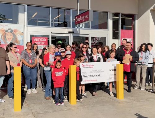 Thank You to Burlington Coat Factory of Hanford