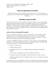 Notice of Procedural Safeguards (PDF, Spanish)